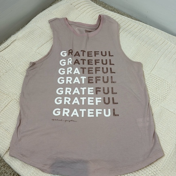 Spiritual Gangster Tops - Spiritual gangster grateful tank dusty rose women’s medium